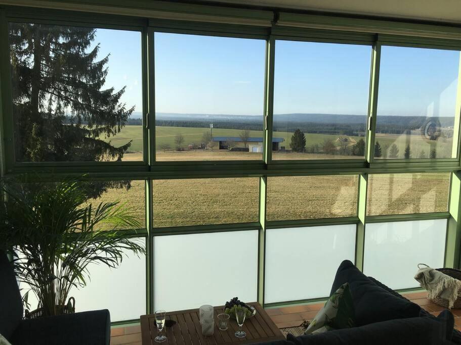 Gemuetliches Apartment Mit Wundervollem Weitblick Loeffingen Exterior photo