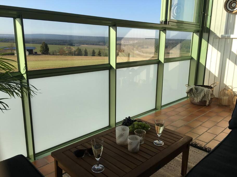 Gemuetliches Apartment Mit Wundervollem Weitblick Loeffingen Exterior photo